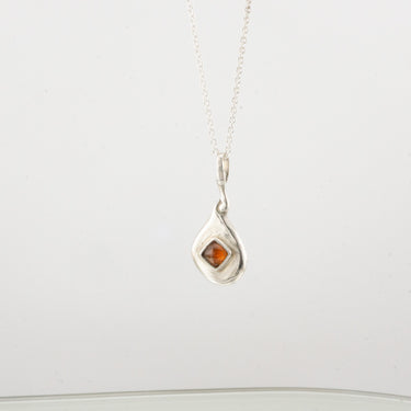 Sugar Loaf Hessonite Garnet Necklace