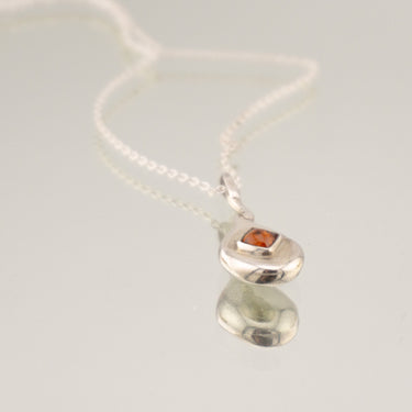 Sugar Loaf Hessonite Garnet Necklace